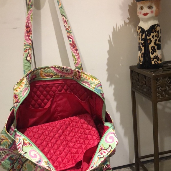 Vintage Vera Bradley, diaper bag or Can be used as a a weekender bag. - Picture 8 of 11